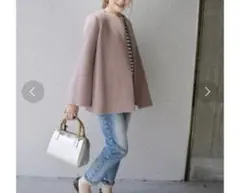 ウールアンゴラショートコート