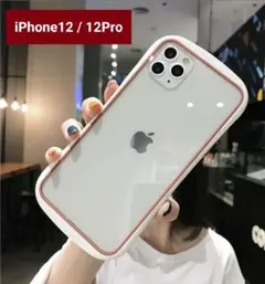 iPhone12 12Pro スマホケース iFace風 クリア 透明 韓国