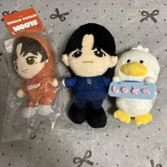 buddiis 森愁斗　ぬいぐるみ マスコット 3点セット