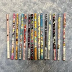 キャラクター鉛筆　15本セット　2B HB 7色