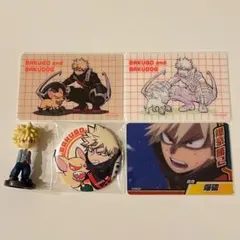 僕のヒーローアカデミア 缶バッジ クリアカード MHAnimals 爆豪勝己