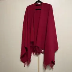 DKNY ストール　レッド　スヌード　マフラー