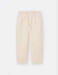 GU ジーユー デニムシェフパンツ アイボリー Lのサムネイル