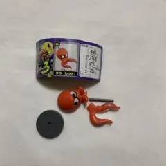スプラトゥーン3 チョコエッグ　タコ（レッド）