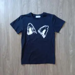 kitsune キツネ　レディース　ネイビー　tシャツのサムネイル