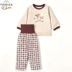 【新品】TOMICA トミカ パジャマ 90cm ベージュ