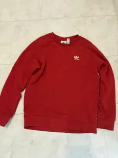 adidas トレーナー XS レッド ノームコア　スポーツカジュアル