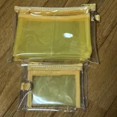 推し活ポーチ 2点セット イエローのサムネイル