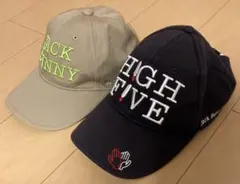 Jack Bunny!! ゴルフキャップ 2点セット