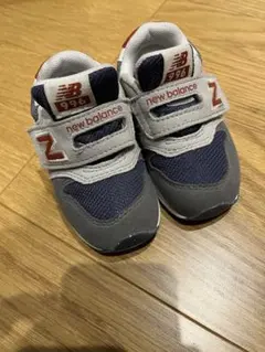 new balance 996 ベビーシューズ グレー/ネイビー/レッド