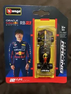 F1 レッドブル RB21角田　裕毅　ブラーゴ 1/64のサムネイル