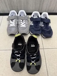 ニューバランス　373 イフミー　サンダル　スニーカー　17センチ