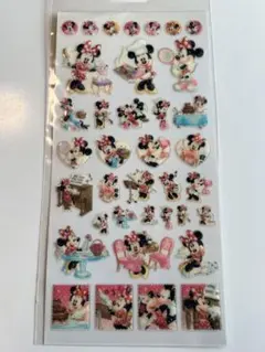 ミニーマウス 立体シールセット ディズニーストア