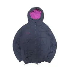 00s Columbia hooded puffer jacket y2k