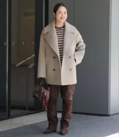 25AW 完売品！ウールアンゴラコート