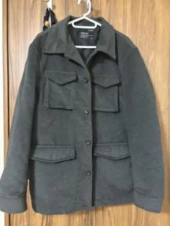 Amorte ダークグレー ジャケット LLサイズ