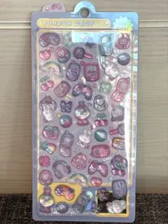 ［国内正規品］ボンボンドロップシール　ぴこぴこボンボン　スマホ　ケータイ　うさぎ