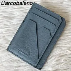 【美品】ラルコバレーノ　スマートミニウォレット　ミニ財布のサムネイル