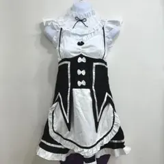 【フルセット】リゼロ レム ラム メイド服 コスプレ衣装 ウィッグ A-0340