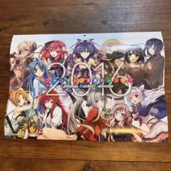 ファンタジア文庫 カレンダーボスター ハイスクール dxd 織田信奈の野望