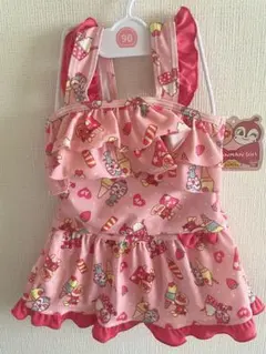 女の子用水着 90サイズ ピンク　アンパンマン　ドキンちゃん