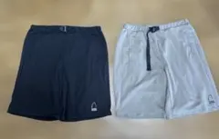 SIERRA DESIGNS ナイロンストレッチ クライミング ハーフパンツ　L