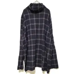 美品❣️ランズエンド チェック柄 長袖シャツ 【3X】レディース トップス 人気のサムネイル
