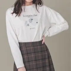 Honeys ロンT 白 Sサイズのサムネイル