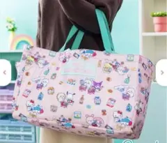 ちいかわ×サンリオキャラクターズ レジかごバック ピンク