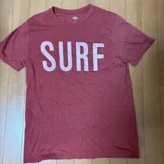 OLD NAVY SURF プリント Tシャツ レッド M