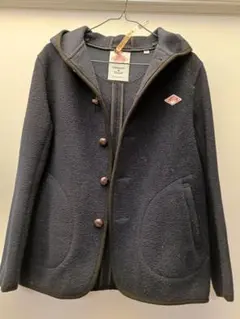 Danton ウールコート　ジャケット　ネイビー　36