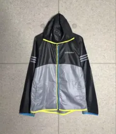 古着 adidas アディダス フード付き ウィンドブレーカー スポーツウェア
