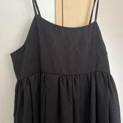 ELENCARE DUE ジャカードキャミワンピ