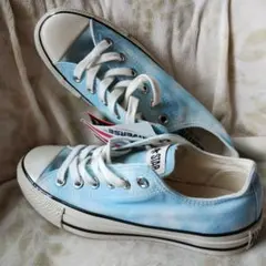 CONVERSE ALL STAR 水色 ローカット スニーカー