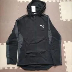 【新品未使用】プーマ フルジップ メンズ スウェットパーカー 　 US-M 黒