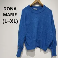 DONA MARIE （ドナ マリー)長袖ニットセーターサイズ44 (L~XL)のサムネイル