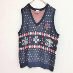 キスマーク ゴルフ ベスト レディース LLネイビー kissmark Golf