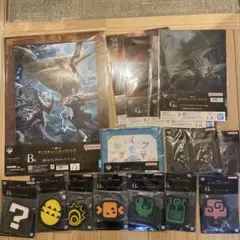 ニ*郎様 モンスターハンターワイルズ一番くじBその他下位賞まとめ売り