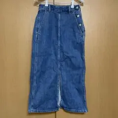 GU デニムタイトスカート