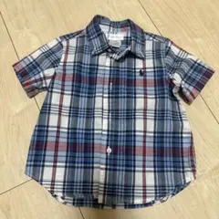 早い者勝ち！Ralph Lauren 半袖シャツ 12M チェック柄