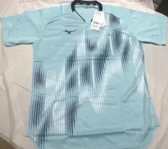 新品未使用　ミズノ　テニス　ゲームシャツ　メンズLサイズ