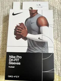 NIKE ナイキ アームカバー DRI-FIT L-XL ホワイト　新品のサムネイル