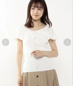 ミッシュマッシュ ケープカラーニットのサムネイル