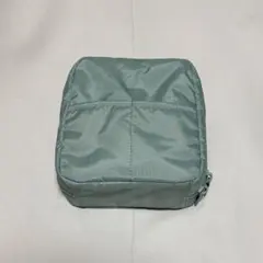 無印良品 ナイロンメイクポーチ ライトグリーン