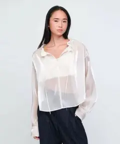 【8月までの出品】AEWEN MATOPH オーガンジー ブラウスのサムネイル