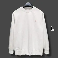 BALL クルー トレーナー スウェット ワンポイント 裏毛 L a5g