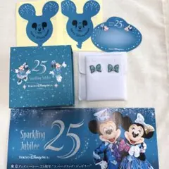 ディズニー25周年 ピアス ミニー スパークリングジュビリー - メルカリ