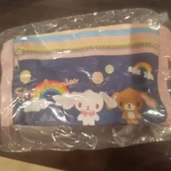 サンリオキャラクターズ デニムペンケース風ポーチキーホルダーシュガーバニーズ