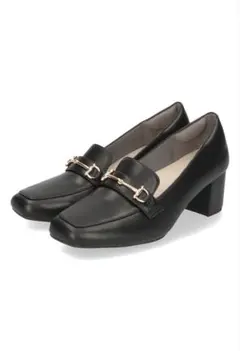 ビットヒールローファー