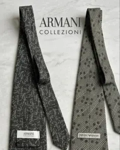 EMPORIO ARMANI アルマーニ 新品未使用タグ付 幾何学柄 ネクタイ